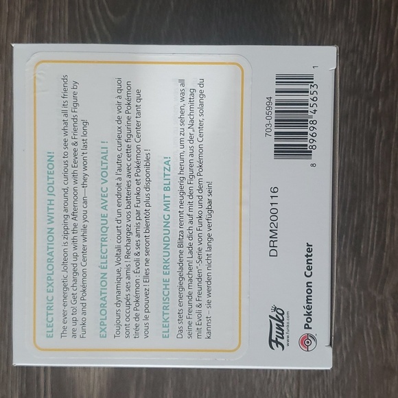 💛 Funkos an Afternoon with Eevee & Friends: Jolteon Collectible Pokémon Figure - Picture 5 of 8